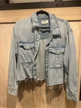 AGOLDE Nyx Denim Shirt. Color Realm